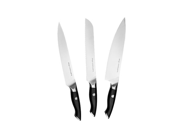 3-PCS CHEF-BREAD-SLICE KNIFE SET