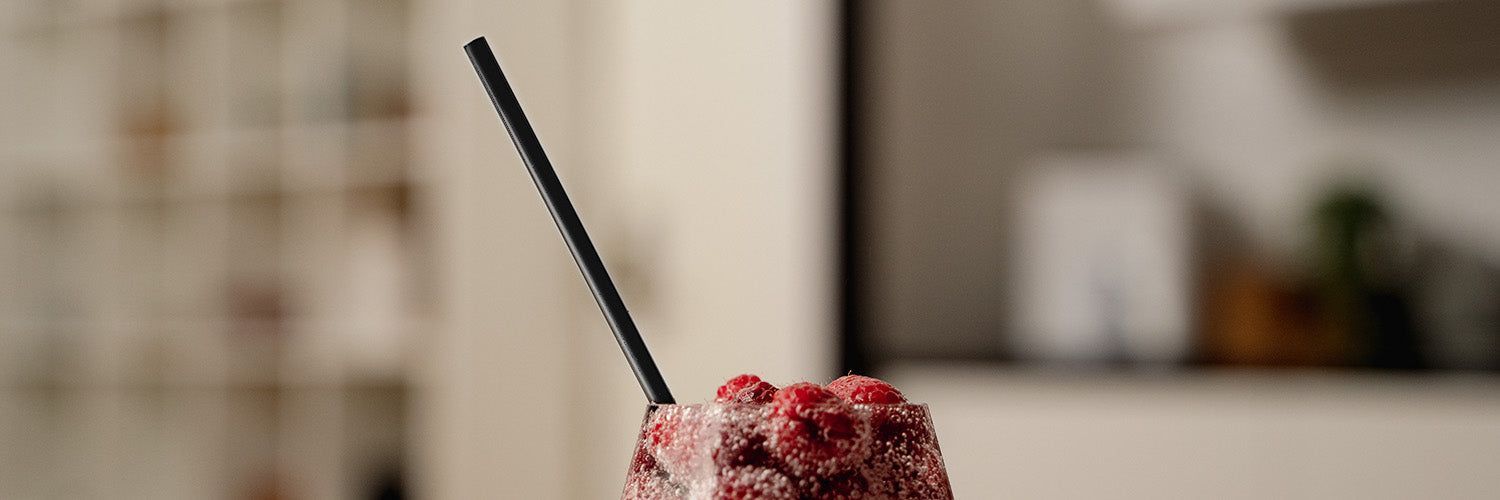 REUSABLE STEEL STRAWS - STRAIGHT - 9