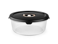 Round vacuum glass container – 1400ML