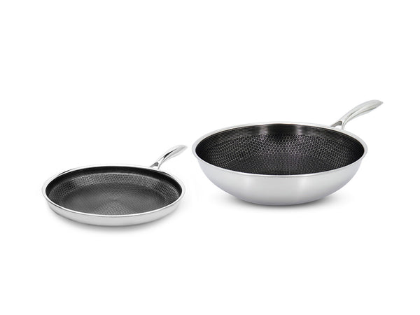 2-PIECE FRY+WOK SET - 1ST GEN