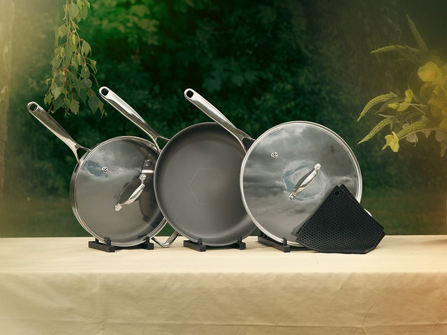 ZERO COMPLETE FRYING PAN SET 3-PIECE - 1