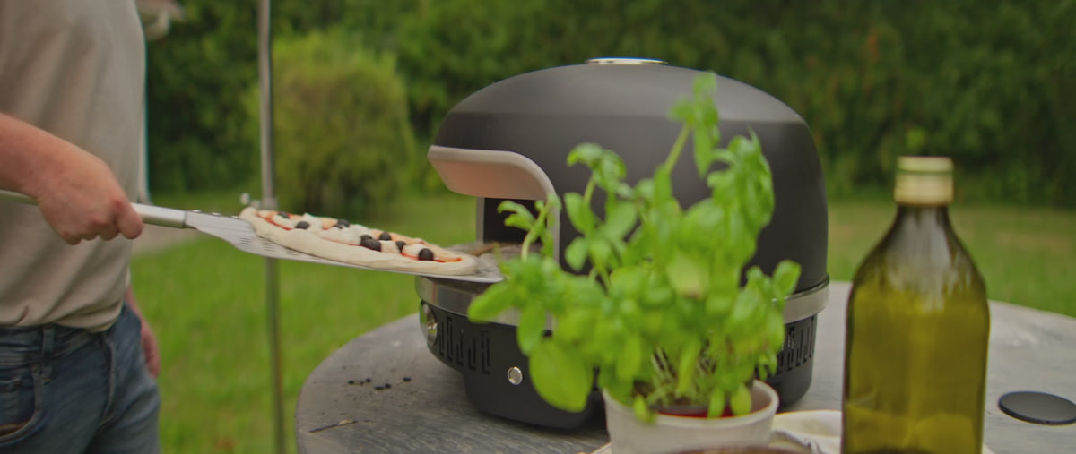 Load video: 
Gas pizza oven 14"