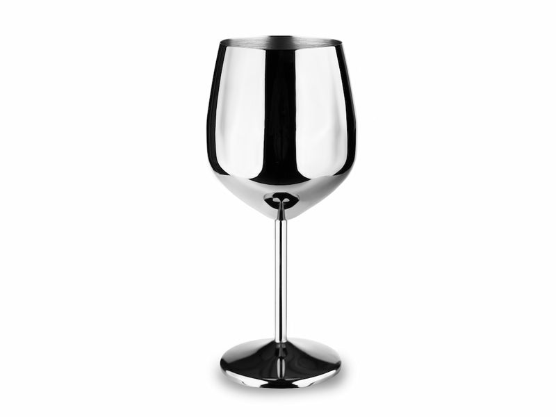 STAINLESS STEEL WINE GLASS